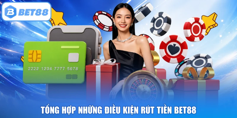 Tổng hợp những điều kiện rút tiền BET88